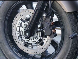 Wunderkind (ワンダーカインド) ブレーキキャリパー isaac4 4-piston 左側 - direct mounting Indian ブレーキパッド無し Black | 106953-F15