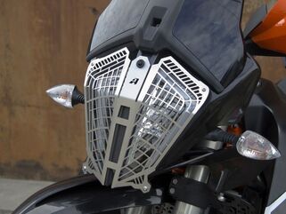 Altrider / アルトライダー Stainless Steel Headlight Guard for the KTM 790 Adventure / R - Silver | KT79-0-1104