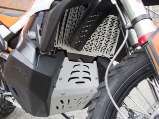 Altrider / アルトライダー Radiator Guard for the KTM 790 Adventure / R - Silver | KT79-1-1102