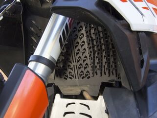 Altrider / アルトライダー Radiator Guard for the KTM 790 Adventure / R - Black | KT79-2-1102