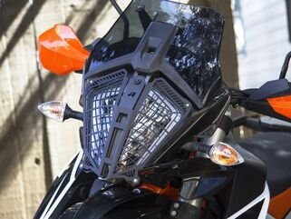 Altrider / アルトライダー Stainless Steel Headlight Guard for the KTM 790 Adventure / R - Black | KT79-2-1104