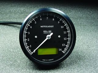 Motogadget / モトガジェット クロノクラシック 14000 (グリーンLCD) ブラック | 2004056
