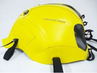Bagster / バグスター タンクカバー ネオン イエロー/ブラック for DUCATI MONSTRO 696/1100/1100S/696/796MONSTER/1100 EVO 2010 | 1566I