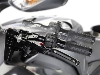 ABM / エービーエム multiClip Sport WIDE with handlebar Ø2,2 mm, 3° cranked, スタンドパイプ直径: Ø50 mm, カラー: ブラック | 101127-D50-F15