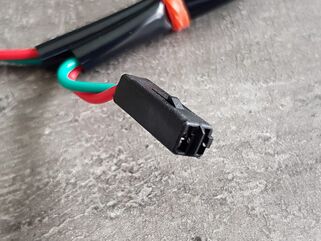 ABM / エービーエム Adapter cables for indicators Kawasaki MY 2003-, カラー: ブラック | 106451-F15