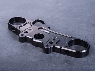 ABM / エービーエム Cover for mounting holes of Superbike triple clamps, カラー: シルバー | 106846-F11
