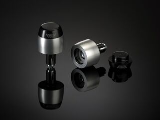 ABM / エービーエム stashCap handlebar weights, カラー: ブラック | 100353-F15