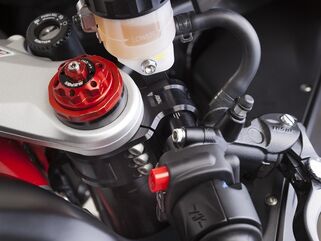 ABM / エービーエム raceClip - including handlebars 3°/Ø2/260 mm, スタンドパイプ直径: Ø50 mm, カラー: ブラック | 101617-D50-F15