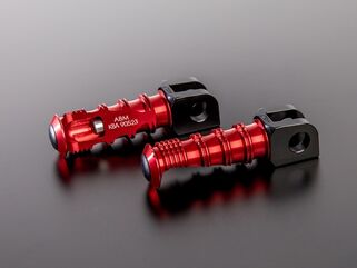 ABM / エービーエム Replacement rests rGrip YA 1 - rider, クランプカラー: ブラック, レストカラー: ブルー | 100196-F15-F14