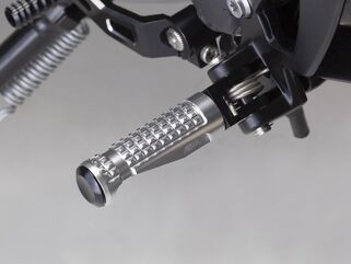 ABM / エービーエム Replacement rests rGripEvo HO 1 - rider, クランプカラー: ブラック, レストボディーカラー: ブラック, カバーカラー: ブルー | 106505-F15-F15-F14