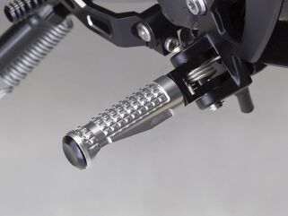 ABM / エービーエム Replacement rests rGripEvo YA 1 - rider, クランプカラー: ブラック, レストボディーカラー: ブラック, カバーカラー: ブルー | 106520-F15-F15-F14