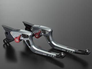 ABM / エービーエム ブレーキレバー syntoEvo complete BH19, レバーカラー: ブラック, アジャスターカラー: レッド | 100928-H15-V17