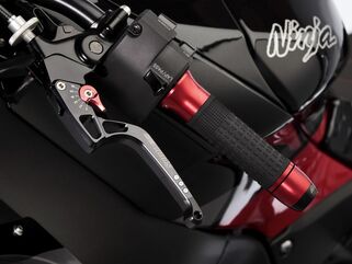 ABM / エービーエム ブレーキレバー syntoEvo complete BH42, レバーカラー: チタン, アジャスターカラー: ゴールド | 101642-H19-V12