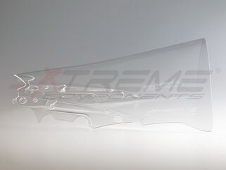 Extreme エクストリームコンポーネンツ Colorless racing windscreen high protection Yamaha R3 (2015/2018) (HP) | PR318 HP