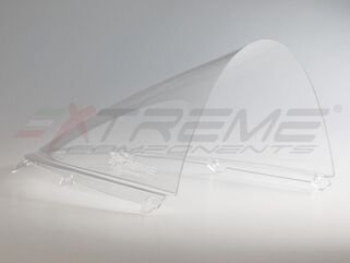 Extreme エクストリームコンポーネンツ Colorless racing windscreen high protection Aprilia RSV 4 (2015/2020) (HP) | PRSV418 HP