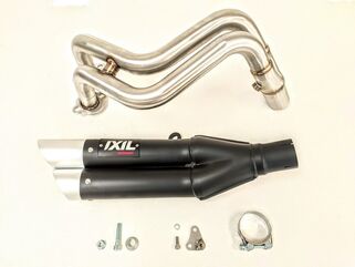 IXIL / イクシル Full System Exhaust - Dual Hyperlow Black Xl | XY 9364 XB