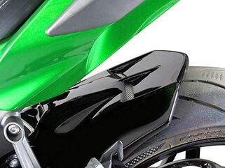 Powerbronze / パワーブロンズ ハガー ブラック-シルバーメッシュ KAWASAKI H2 SX, 18-19,H2 SX SE, 18-19 | 201-K120-603