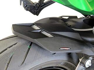 Powerbronze / パワーブロンズ ハガー マットブラック-シルバーメッシュ KAWASAKI H2 SX, 18-19,H2 SX SE, 18-19 | 201-K120-670