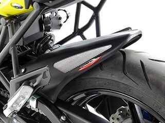 Powerbronze / パワーブロンズ ハガー マットブラック-シルバーメッシュ KAWASAKI ER6-N,ER6-F, 12-17 (C/GUARD) | 301-K114-670