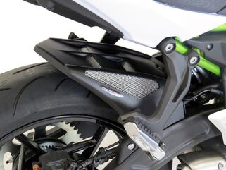 Powerbronze / パワーブロンズ ハガー カーボンルック-シルバーメッシュ KAWASAKI Z650, 17-19, NINJA 650, 17-19 | 301-K115-680