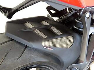 Powerbronze / パワーブロンズ ハガー マットブラック-シルバーメッシュ SUZUKI GSX-S750, 17-19 | 301-S117-670