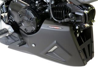 Powerbronze / パワーブロンズ ベリーパン ブラック-シルバーメッシュ HONDA MSX125, 15-19 | 320-H116-603