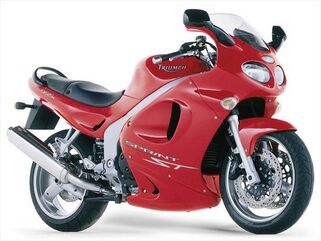 Powerbronze / パワーブロンズ スタンダードスクリーン ホワイト TRIUMPH SPRINT ST, 98-04 | 410-T110-004