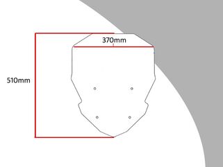 Powerbronze / パワーブロンズ フリップ BMW F900XR 20 (高さ: 510 MM) ダークグリーン | 420-B137-012