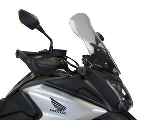 Powerbronze / パワーブロンズ フリップスクリーン ソリッドブラック HONDA NC750X, 16-19 (450 MM HIGH) | 420-H151-003