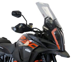 Powerbronze / パワーブロンズ フリップスクリーン フロストサファイヤ ブルー KTM 1290 SUPER アドベンチャー R, 17-19,1290 SUPER アドベンチャー S, 17-19 (480 MM HIGH) | 420-KT108-018