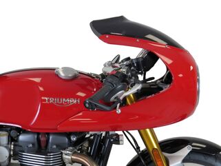 Powerbronze / パワーブロンズ フリップ TRIUMPH THRUXTON R TRACK RACER 16-20 ダークティント | 420-T115-002