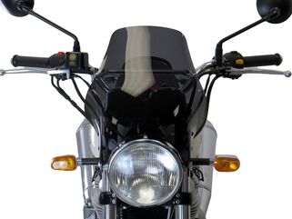 Powerbronze / パワーブロンズ ライトスクリーン ROYAL ENFIELD INTERCEPTOR 650 18-20 F5 スクリーン (290MM) フロストサファイヤ ブルー | 430-U160A-018