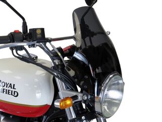 Powerbronze / パワーブロンズ ライトスクリーン ROYAL ENFIELD INTERCEPTOR 650 18-20 F5 スクリーン (290MM) フロストステルスグレー | 430-U160A-019