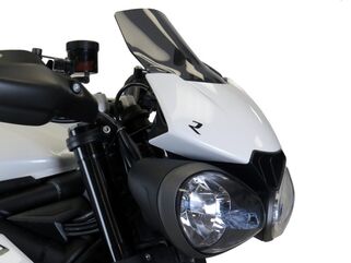 Powerbronze / パワーブロンズ ライトスクリーン ダークティント TRIUMPH SPEED TRIPLE 1050 R, 16-18,SPEED TRIPLE 1050 RS, 18-19, SPEED TRIPLE 1050 S, 16-19,ストリートトリプル R, 17-19, ストリートトリプル R LOW, 17-19, ストリートトリプル RS, 17-19 (+130MM ABOVE フェアリング) | 430-U232-002