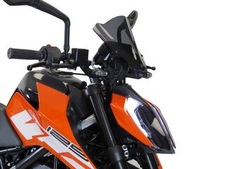 Powerbronze / パワーブロンズ ライトスクリーン フロストサファイヤ ブルー KTM 125 DUKE, 17-19,390 DUKE, 17-19 (230 MM) | 430-U259-018