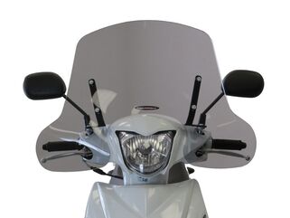 Powerbronze / パワーブロンズ スクータースクリーン SUZUKI ADDRESS 110 15-20 (290 MM) フロストサファイヤ ブルー | 430-U296A-018