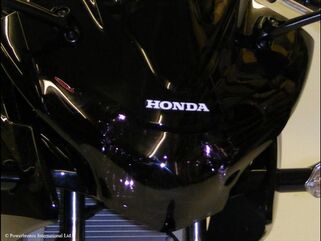 Powerbronze / パワーブロンズ ヘッドライトプロテクター フロストステルスグレー HONDA CBR125R, 11-18 | 440-H498-019