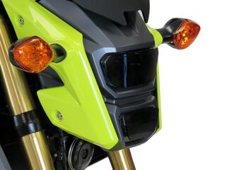 Powerbronze / パワーブロンズ ヘッドライトプロテクター ダークグリーン HONDA MSX125, 16-19 (TWO PIECE) | 440-H575-012