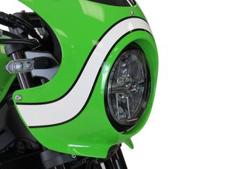 Powerbronze / パワーブロンズ ヘッドライトプロテクター ダークティント KAWASAKI Z900RS, 18-19,Z900RS CAFE, 18-19 | 440-K089G-002