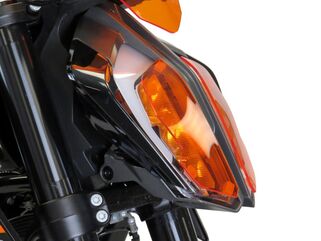 Powerbronze / パワーブロンズ ヘッドライトプロテクター ブルー KTM 125 DUKE, 17-19 | 440-KT596-008