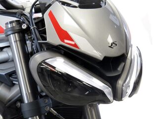 Powerbronze / パワーブロンズ ヘッドライトプロテクター TRIUMPH ストリートトリプル RS/ストリートトリプル S 20 イエロー | 440-T612A-006