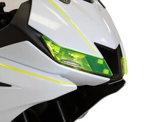 Powerbronze / パワーブロンズ ヘッドライトプロテクター YAMAHA YZF-R125 19-20 ソリッドブラック NOT ROAD LEGAL | 440-Y050A-003