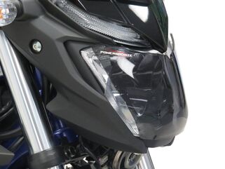 Powerbronze / パワーブロンズ ヘッドライトプロテクター YAMAHA MT-03 16-19 ダークティント  | 440-Y523B-002