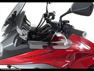 Powerbronze / パワーブロンズ ウインドディフレクター ライトティント HONDA VFR800X CROSSRUNNER, 15-17 | 450-H104-001
