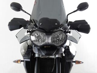 Powerbronze / パワーブロンズ ウインドディフレクター クリア TRIUMPH TIGER 800, 11-17 ,TIGER 800 XC, 11-17 ,TIGER 800 XCX, 15-17 | 450-T102-000