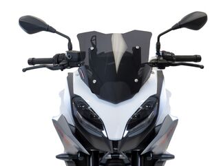 Powerbronze / パワーブロンズ アドベンチャー スポーツスクリーン BMW F900XR 20 (高さ: 325 MM) ソリッドブラック | 460-B112-003