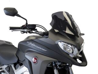 Powerbronze / パワーブロンズ アドベンチャー スポーツスクリーン ライムグリーン HONDA VFR800X CROSSRUNNER, 17-19 (高さ: 310 MM) | 460-H104-011