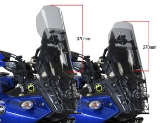 Powerbronze / パワーブロンズ アジャスタブルスクリーン YAMAHA TENERE 700 19-20 ライトティント | 485-Y101-001