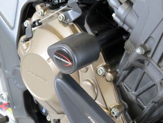 Powerbronze / パワーブロンズ バジェットクラッシュポストセット (クラッシュバー), ブラック HONDA CB650R, 19 | 513-H137-003