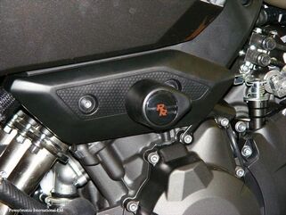 Powerbronze / パワーブロンズ バジェットクラッシュポストセット (クラッシュバー), ブラック YAMAHA XJ6,XJ6 DIVERSION, 09-14 (WITHOUT ロワー) (DRILL フェアリング) | 513-Y127-003